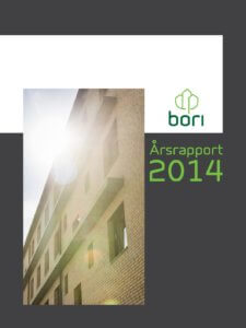 Forsiden av årsrapporten for 2014